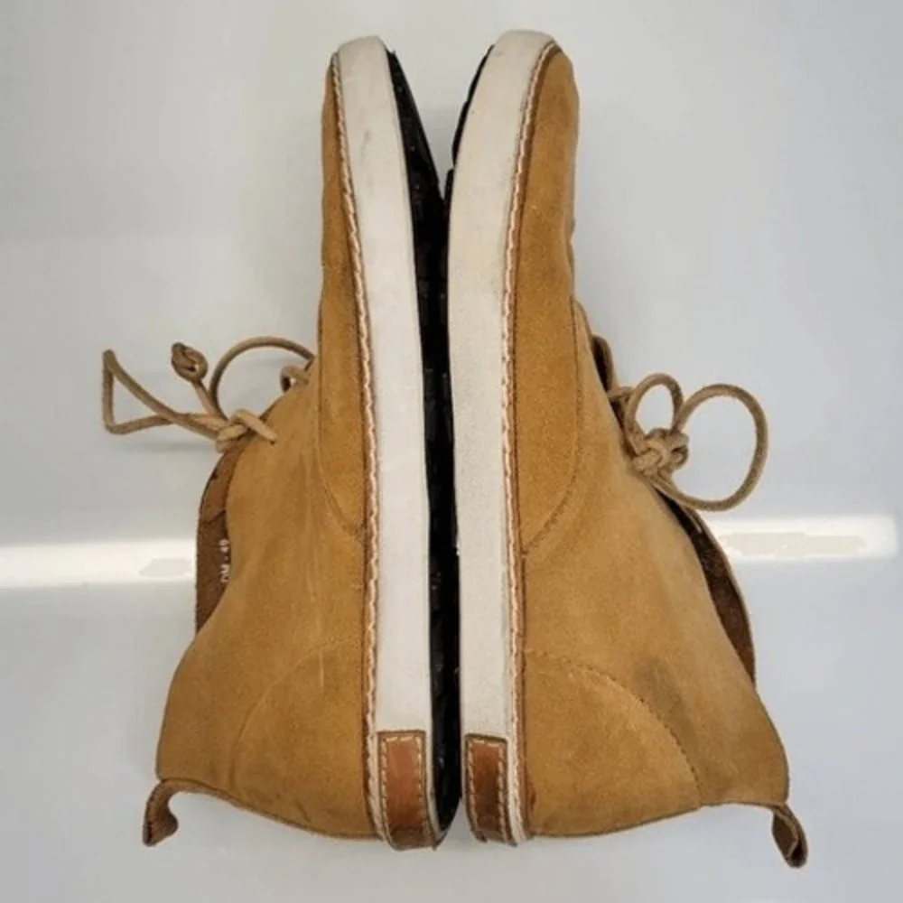 Blackstone Chukka Boots Shoe Men EU 42 US 9 Tan Camel Brown Suede Desert Sneaker
